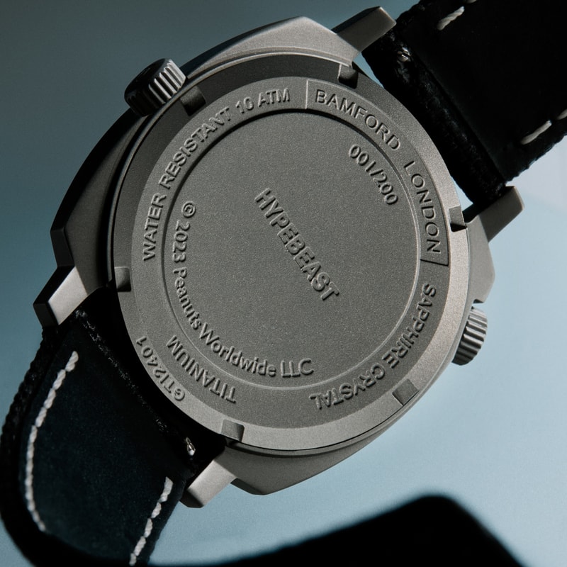Hypebeast 與 Bamford London 聯名推出史努比 GMT 限量版腕表