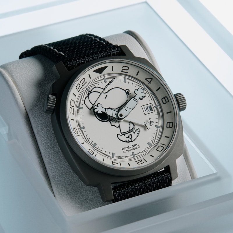 Hypebeast 與 Bamford London 聯名推出史努比 GMT 限量版腕表