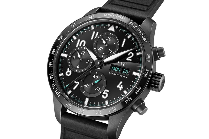 IWC 攜手 Mercedes-AMG Formula 1 車隊合作打造最新高性能計時錶款