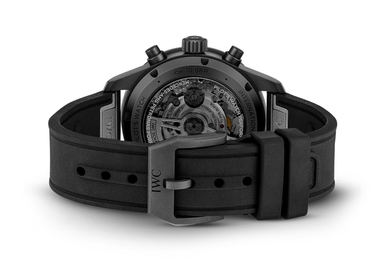 IWC 攜手 Mercedes-AMG Formula 1 車隊合作打造最新高性能計時錶款