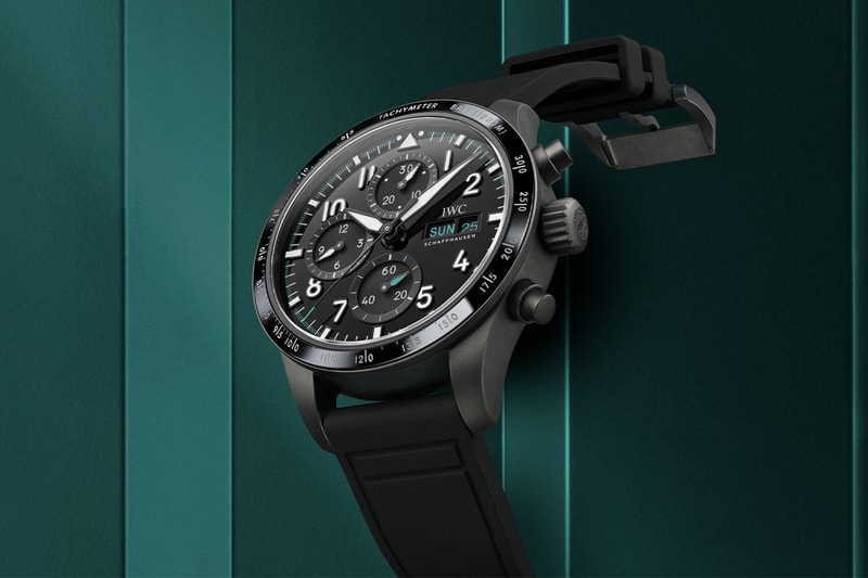 IWC 攜手 Mercedes-AMG Formula 1 車隊合作打造最新高性能計時錶款