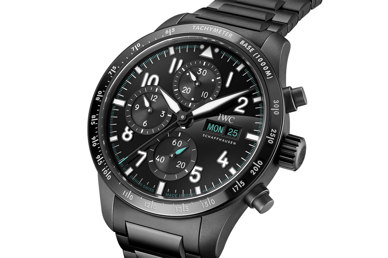 IWC 攜手 Mercedes-AMG Formula 1 車隊合作打造最新高性能計時錶款