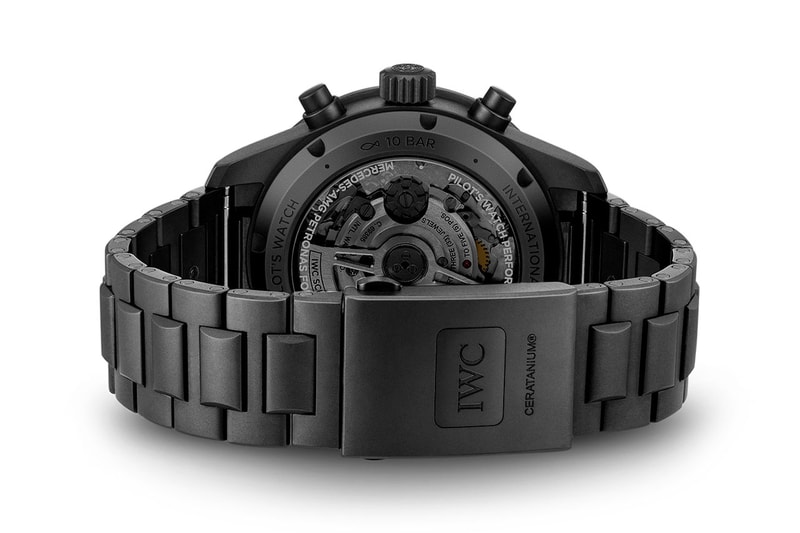 IWC 攜手 Mercedes-AMG Formula 1 車隊合作打造最新高性能計時錶款