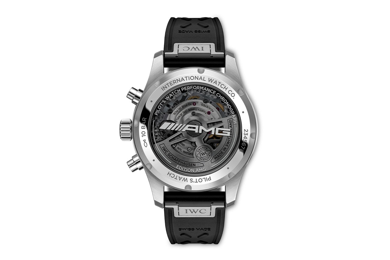 IWC 攜手 Mercedes-AMG Formula 1 車隊合作打造最新高性能計時錶款