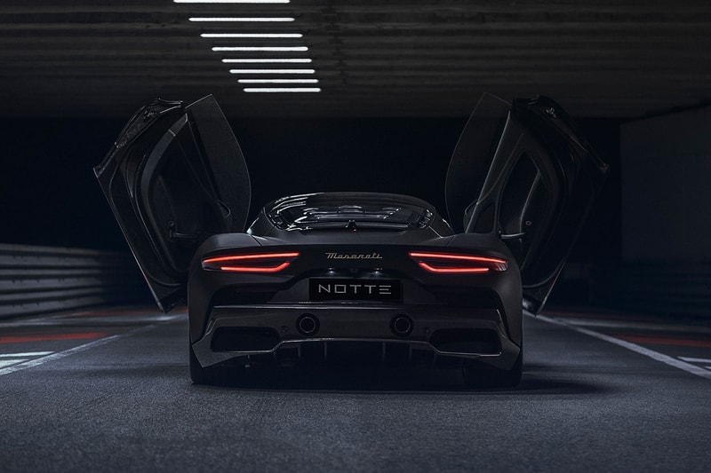 Maserati 正式發表超跑 MC20 全新特別版車型「Notte」