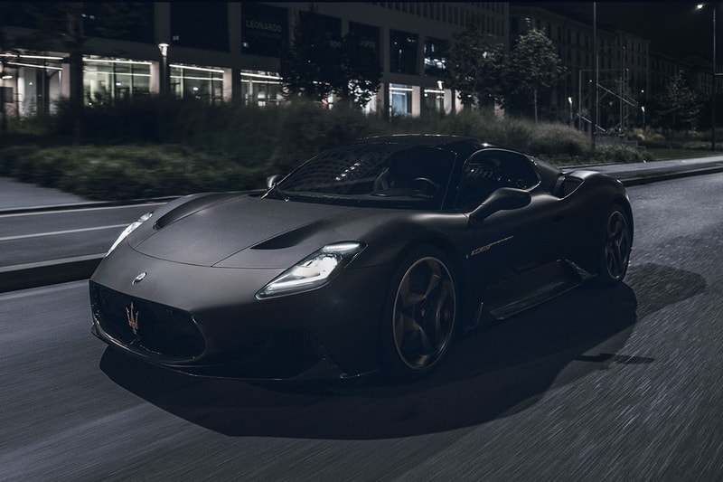 Maserati 正式發表超跑 MC20 全新特別版車型「Notte」