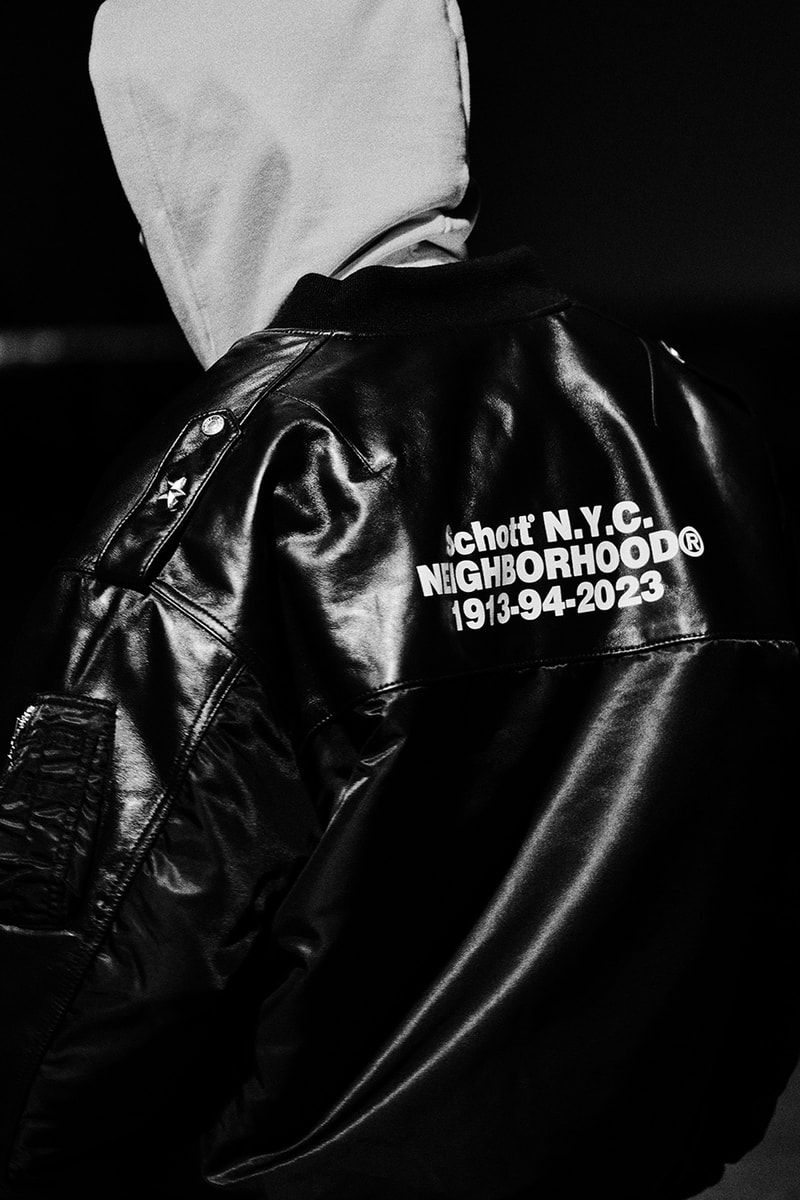 NEIGHBORHOOD x Schott NYC  x Kostas Seremetis 全新三方聯名系列正式登場