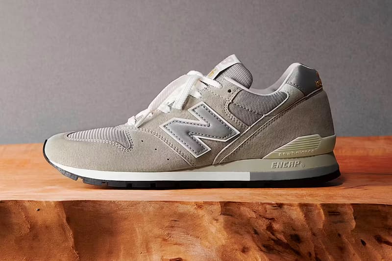 New Balance 正式推出日本製頂級皮革別注款式 M996 Made in Japan「Grey」