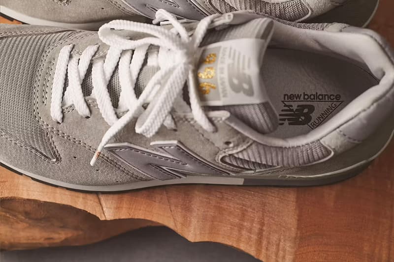 New Balance 正式推出日本製頂級皮革別注款式 M996 Made in Japan「Grey」