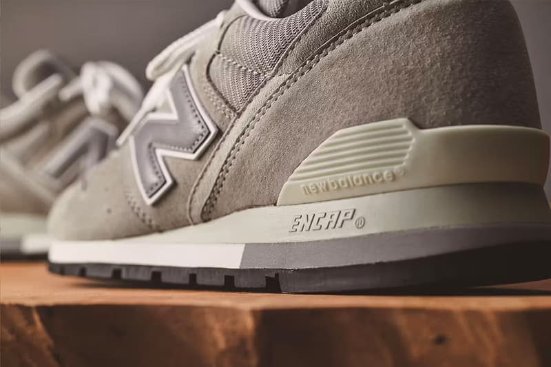 New Balance 正式推出日本製頂級皮革別注款式 M996 Made in Japan「Grey」