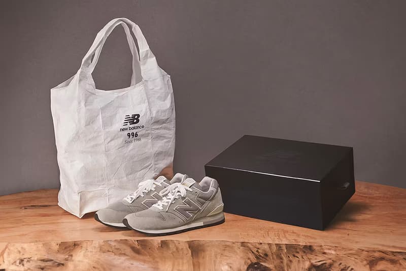 New Balance 正式推出日本製頂級皮革別注款式 M996 Made in Japan「Grey」