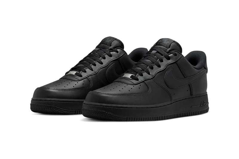 率先近賞 Nike Air Force 1 Low EasyOn「快穿鞋款」全黑版本