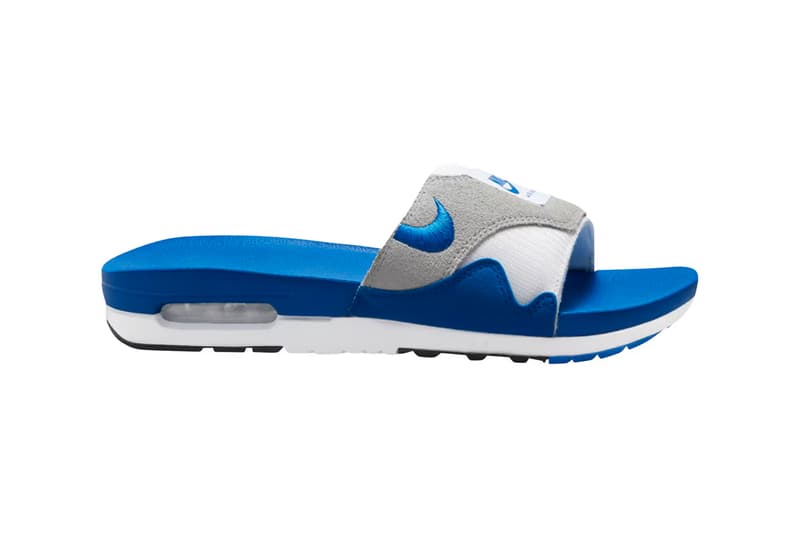 Nike Air Max 1 Slide 變體拖鞋全新配色「Royal」正式登場