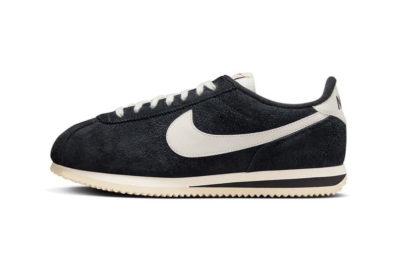 Nike Cortez 最新配色「Black Suede」率先曝光