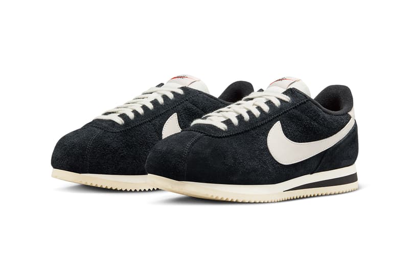 Nike Cortez 最新配色「Black Suede」率先曝光