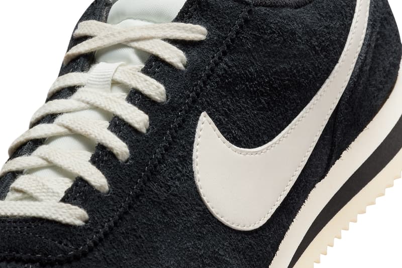 Nike Cortez 最新配色「Black Suede」率先曝光