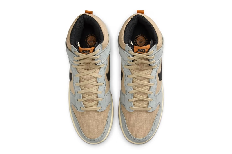 Nike Dunk High SE 全新配色「Hemp Hoops」麻布迭代正式登場