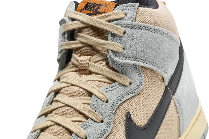 Nike Dunk High SE 全新配色「Hemp Hoops」麻布迭代正式登場