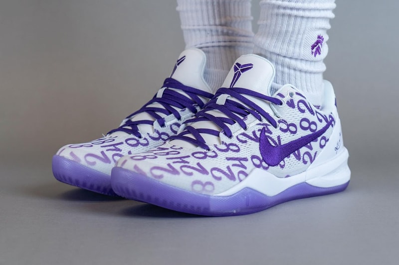 近賞 Nike Kobe 8 Protro 全新配色「Court Purple」上腳圖輯