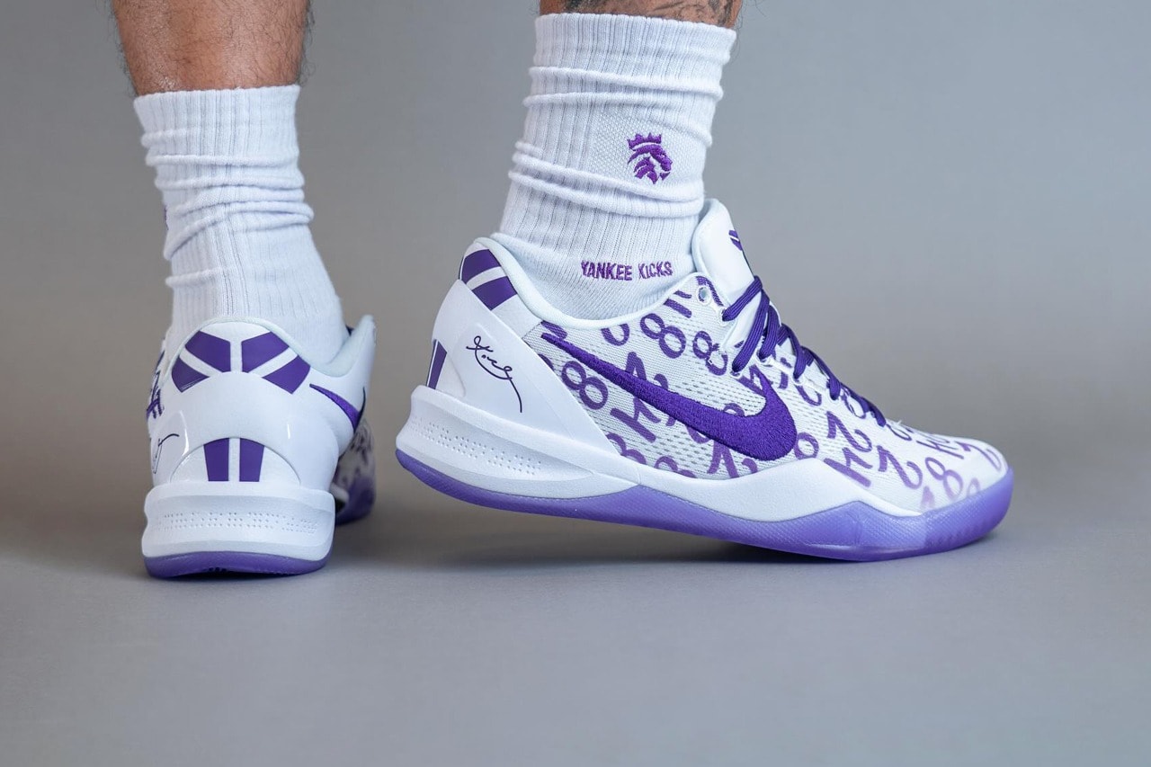 近賞 Nike Kobe 8 Protro 全新配色「Court Purple」上腳圖輯