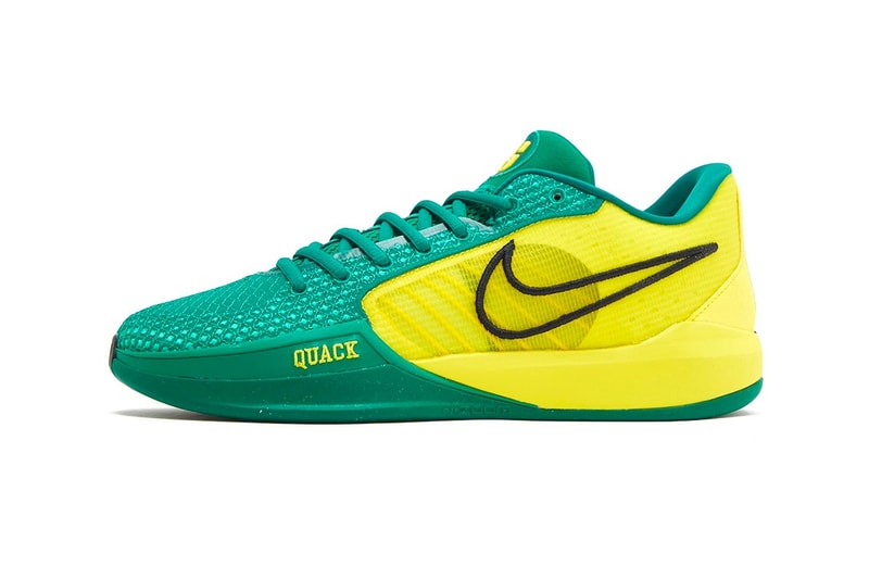 Nike Sabrina 1 全新配色「Oregon Ducks」正式登場