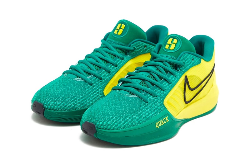 Nike Sabrina 1 全新配色「Oregon Ducks」正式登場