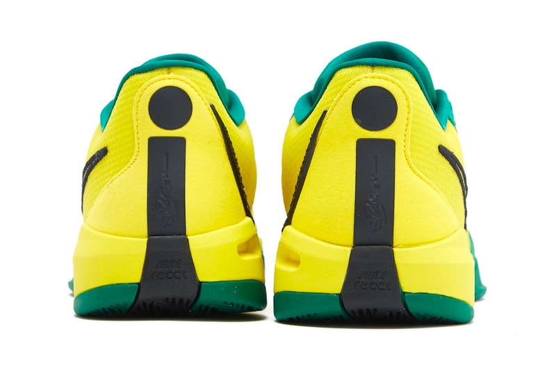 Nike Sabrina 1 全新配色「Oregon Ducks」正式登場
