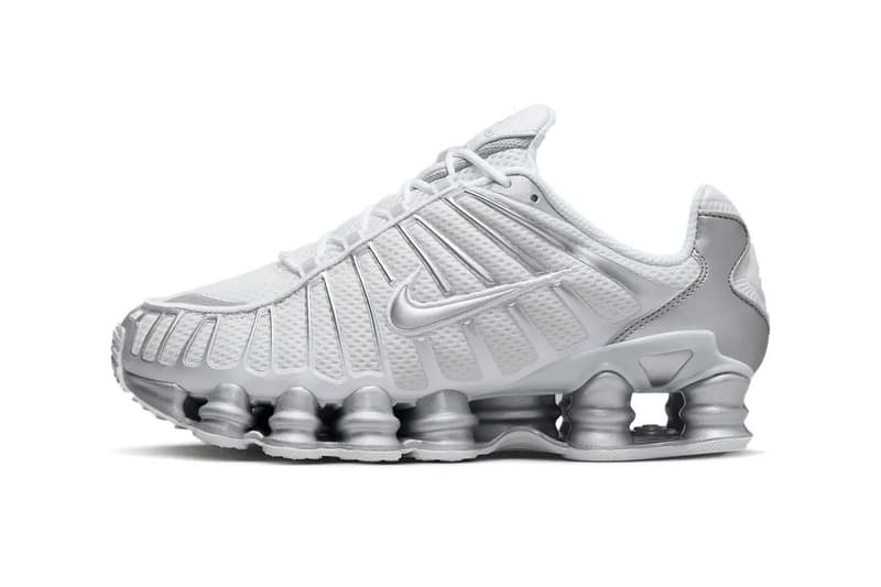 Nike 正式發佈 Nike Shox TL 全新配色「Chrome」