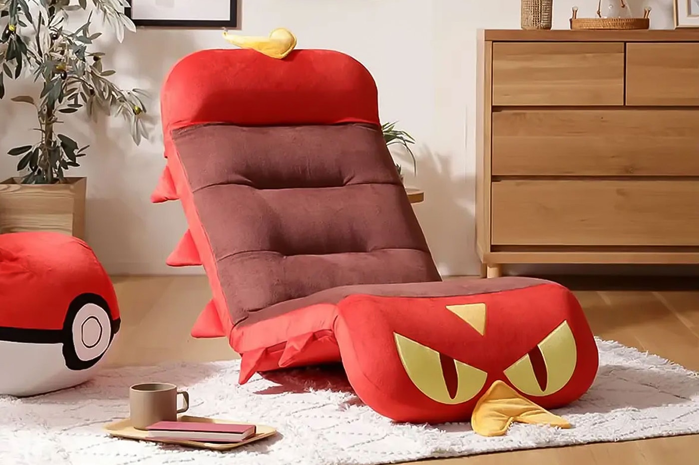 Pokémon 推出全新「燒火蚣 Sizzlipede」造型座椅