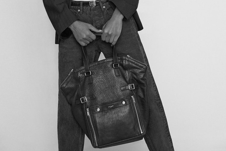 Saint Laurent 最新 2023 年秋冬男裝 Downtown Tote 登場