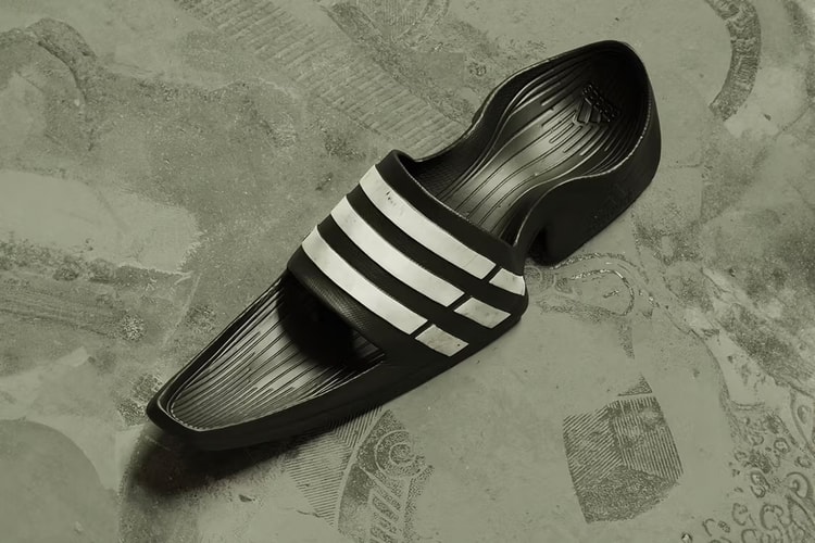 烏克蘭藝術家 Stanis Slav 打造全新 adidas 尖頭拖鞋