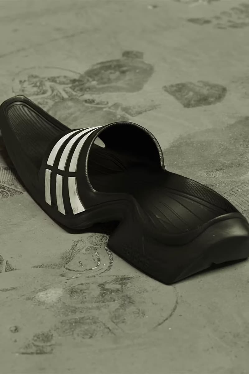 烏克蘭藝術家 Stanis Slav 打造全新 adidas 尖頭拖鞋