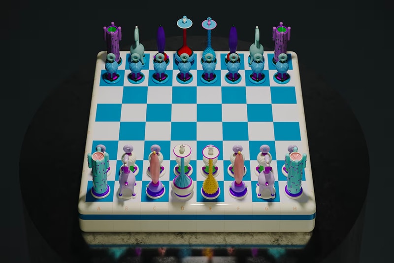 紐約藝術家 Taras Yoom 正式推出全新西洋棋套組「Another Kingdom : Light Stage」
