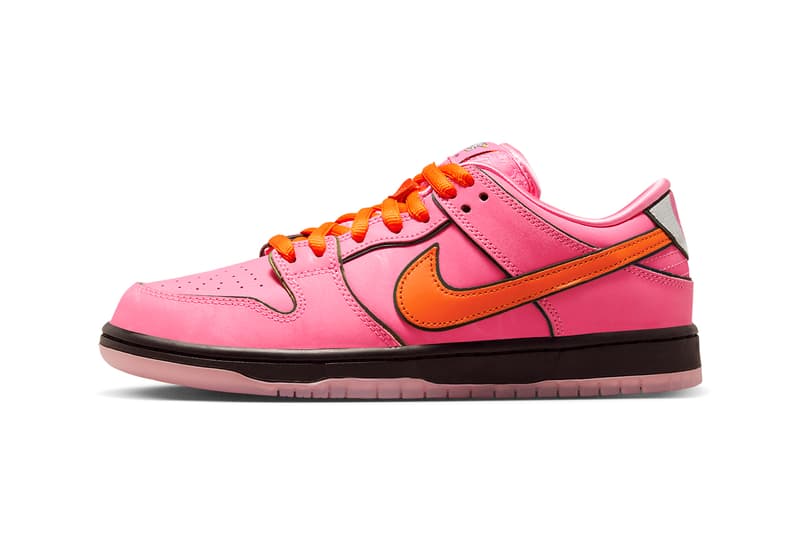 《飛天小女警 The Powerpuff Girls》x Nike SB Dunk Low 聯名系列正式發佈