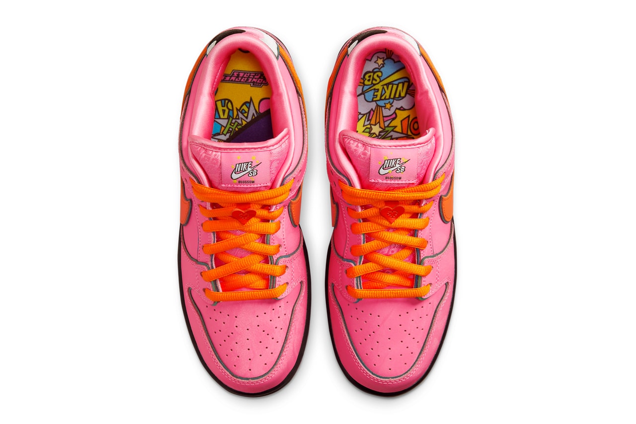 《飛天小女警 The Powerpuff Girls》x Nike SB Dunk Low 聯名系列正式發佈