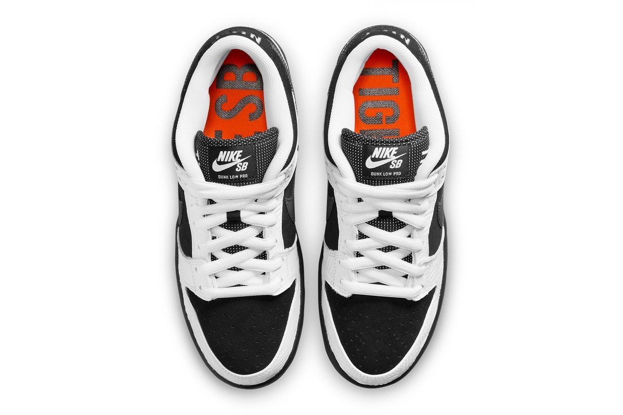TIGHTBOOTH x Nike SB Dunk Low Pro「Black and White」正式登場