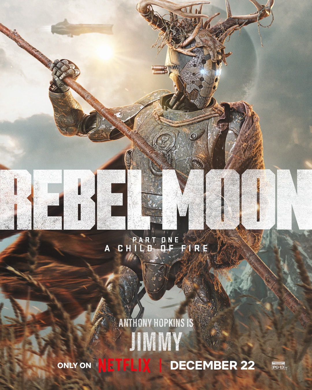 Netflix 最新科幻史詩電影《Rebel Moon — 第 1 部：火之女》釋出多張角色海報