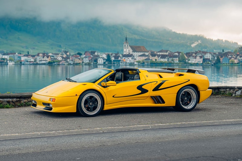 極罕有 1998 Lamborghini Diablo SV Roadster 超跑正式展開拍賣