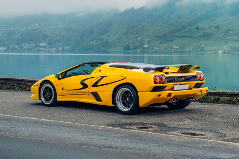 極罕有 1998 Lamborghini Diablo SV Roadster 超跑正式展開拍賣