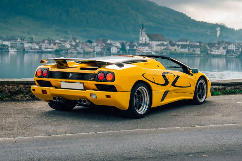 極罕有 1998 Lamborghini Diablo SV Roadster 超跑正式展開拍賣