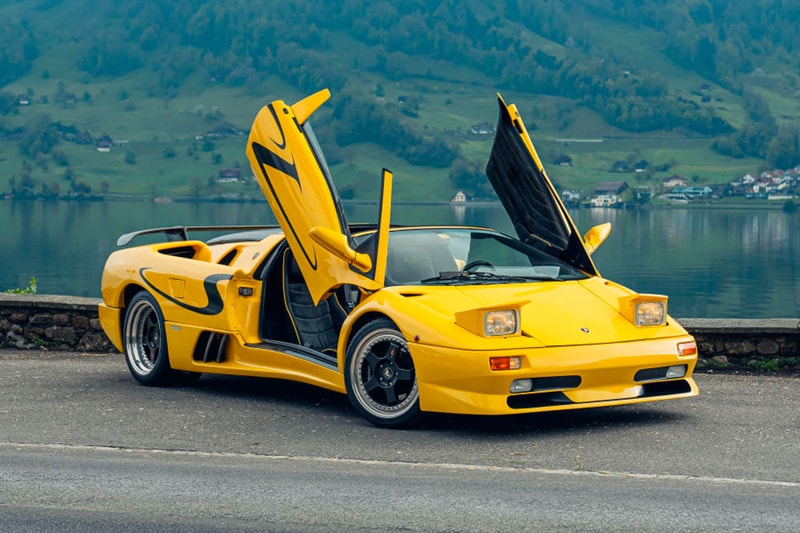 極罕有 1998 Lamborghini Diablo SV Roadster 超跑正式展開拍賣