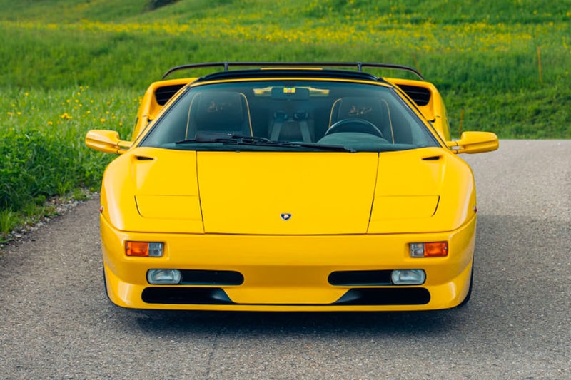 極罕有 1998 Lamborghini Diablo SV Roadster 超跑正式展開拍賣