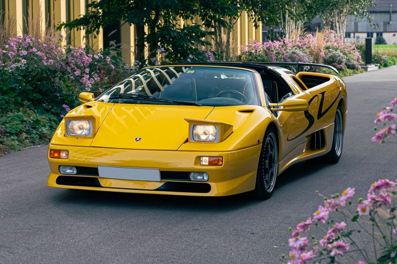 極罕有 1998 Lamborghini Diablo SV Roadster 超跑正式展開拍賣