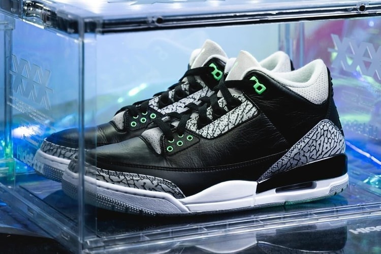 率先近賞 Air Jordan 3 全新配色「Green Glow」