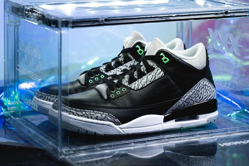 率先近賞 Air Jordan 3 全新配色「Green Glow」