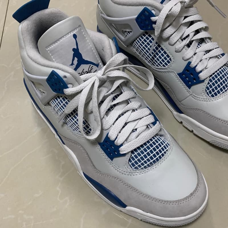 率先近賞 Air Jordan 4 初始配色「Military Blue」