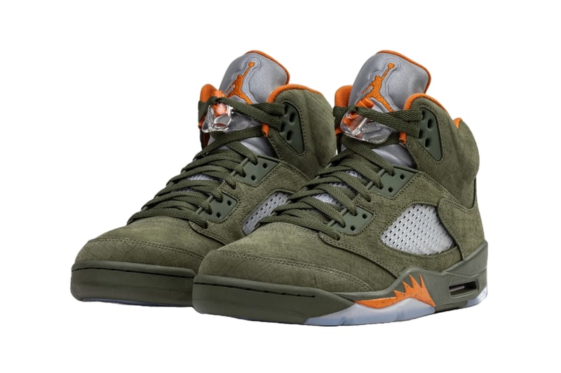 Air Jordan 5 最新配色「Olive」官方圖輯、發售情報率先曝光