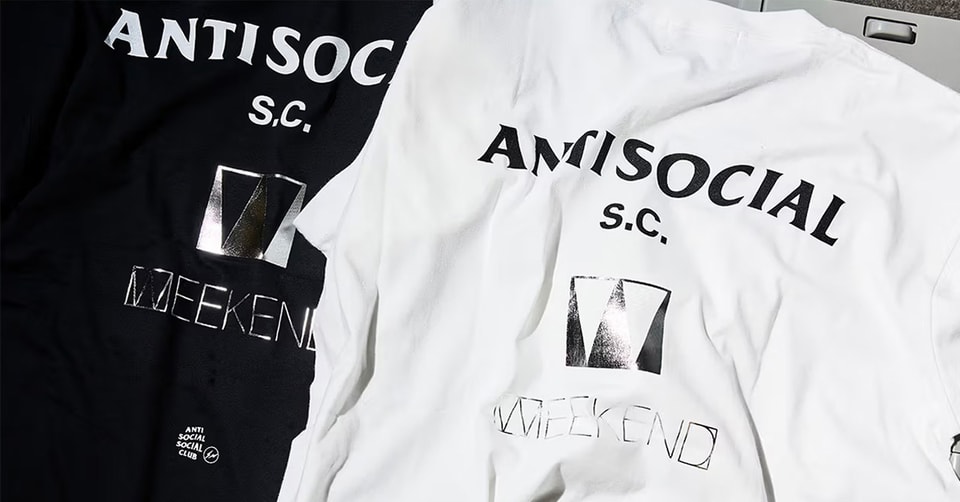藤原浩WEEKEND FRGMT ANTI SOCIAL SOCIAL フーディ