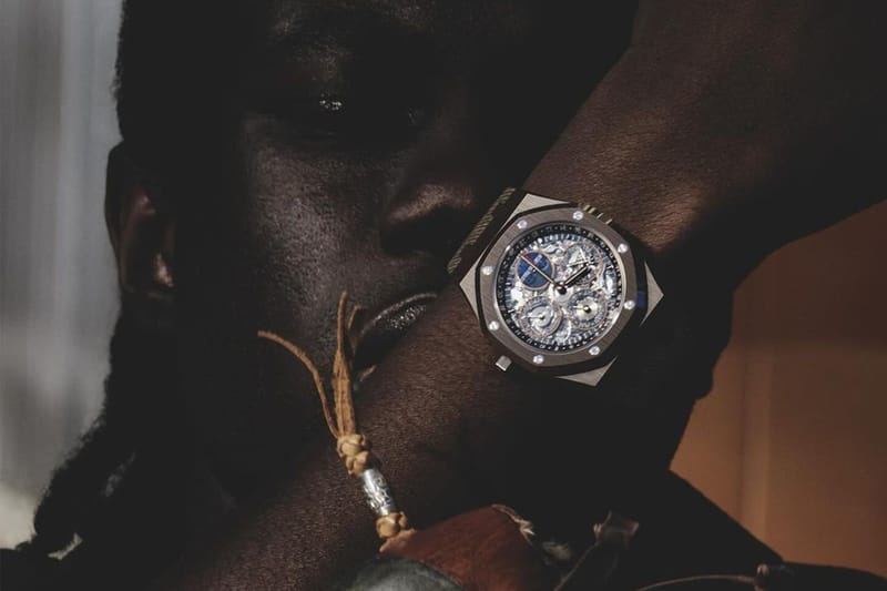 Audemars Piguet 攜手 Travis Scott 推出全新限量 Royal Oak 萬年曆聯名錶款