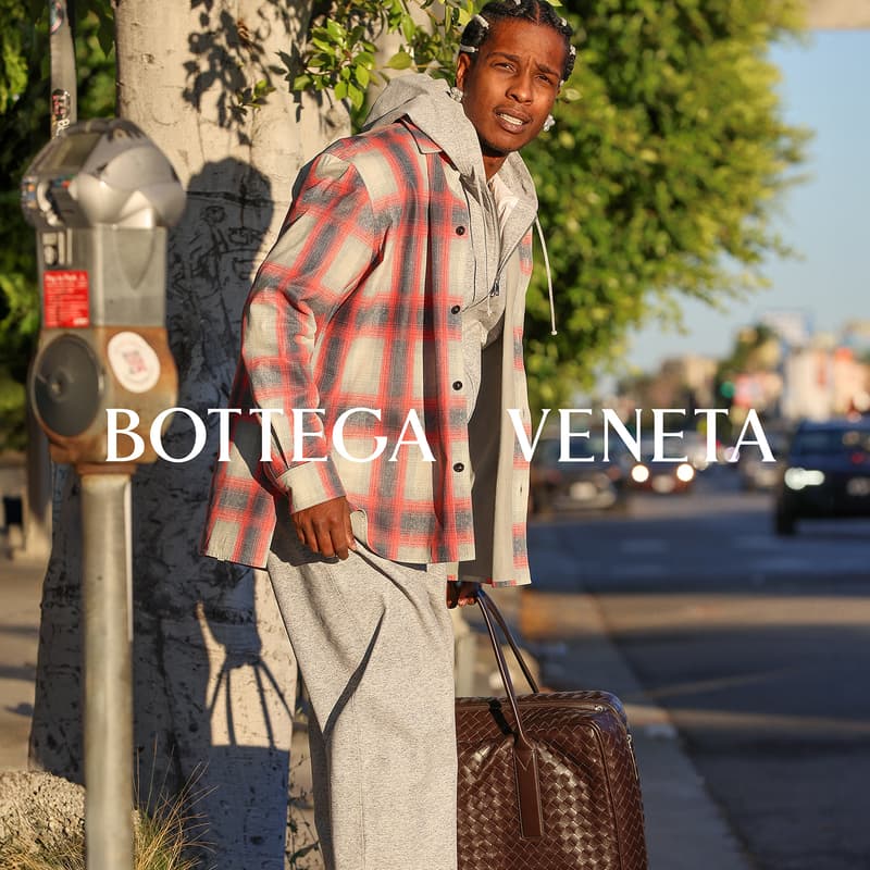 狗仔視角！Bottega Veneta 攜手 A$AP Rocky 打造 2024 早春系列形象大片